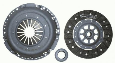 Сцепление (к-кт) 2.4-2.8 Audi A4-A8 95-05 SACHS 3000 387 101 (фото 1)