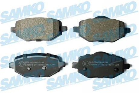 Комплект гальмівних накладок SAMKO 5SP2240