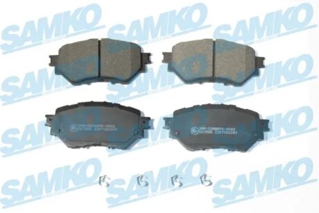 Комплект гальмівних накладок SAMKO 5SP2349