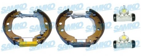 Колодки тормозные К-кт SAMKO KEG502