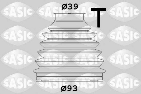 Пыльник приводного вала SASIC 1900015