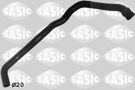 Гумовий шланг системи охолодження SASIC 3400143