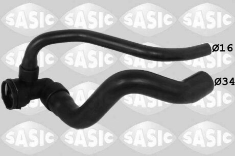 Шланг радіатора SASIC 3406278