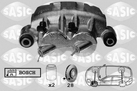 Суппорт передний SASIC 6504030