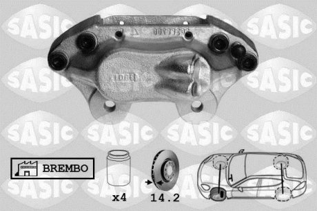 Супорт передній SASIC SCA6070