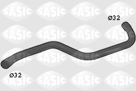 Шланг радіатора SASIC SWH6820
