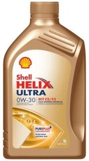 Масла моторные Helix Ultra ECT C2/C3 0W-30 (Канистра 1л) SHELL 550046305