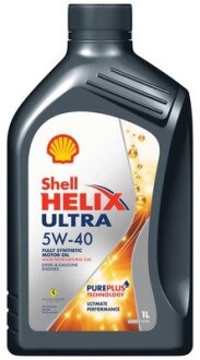 Масла моторные Helix Ultra SAE 5W-40 (Канистра 1л) SHELL 550052677