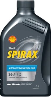 Олива трансміссійна SPIRAX S6 ATF X 1л SHELL 550058231
