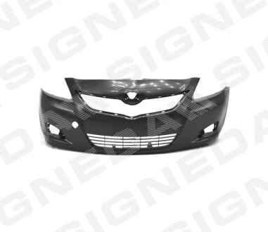 Бампер передний TOYOTA YARIS SEDAN, 06 - 11 Signeda PTY04282BA