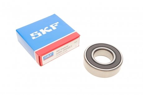 Подшипник генератора 6205 2RSH/C3 25*52*15 (увелич. тепловой зазор) SKF 6205-2RSH/C3