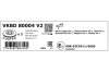 Тормозной диск вентилируемый SKF VKBD 80004 V2 (фото 3)