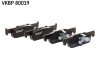 Колодки тормозные дисковые (комплект 4 шт.)) SKF VKBP 80019 (фото 2)