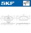 Колодки тормозные дисковые (комплект 4 шт.)) SKF VKBP 80019 (фото 6)