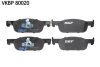 Колодки тормозные дисковые (комплект 4 шт.)) SKF VKBP 80020 (фото 1)