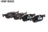 Колодки тормозные дисковые (комплект 4 шт.)) SKF VKBP 80020 (фото 2)