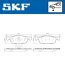 Колодки тормозные дисковые (комплект 4 шт.)) SKF VKBP 80020 (фото 4)