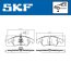 Комплект тормозных колодок, дисковый тормоз SKF VKBP 80053 E (фото 4)