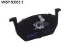 Комплект тормозных колодок, дисковый тормоз SKF VKBP 80055 E (фото 1)