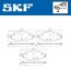 Комплект тормозных колодок, дисковый тормоз SKF VKBP 80104 (фото 2)