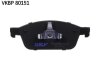 Комплект тормозных колодок, дисковый тормоз SKF VKBP 80151 (фото 2)