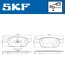 Комплект тормозных колодок, дисковый тормоз SKF VKBP 80151 (фото 6)