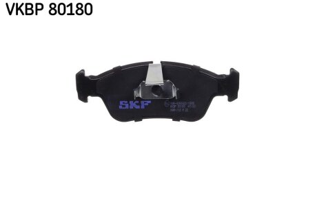 Комплект тормозных колодок, дисковый тормоз SKF VKBP 80180
