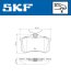 Комплект тормозных колодок, дисковый тормоз SKF VKBP 90001 (фото 2)