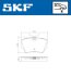 Комплект тормозных колодок, дисковый тормоз SKF VKBP 90021 (фото 2)