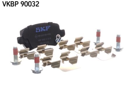 Комплект тормозных колодок, дисковый тормоз SKF VKBP 90032 A