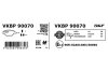 Комплект тормозных колодок, дисковый тормоз SKF VKBP 90070 (фото 3)