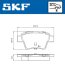 Колодки тормозные дисковые (комплект 4 шт.)) SKF VKBP 90172 (фото 2)
