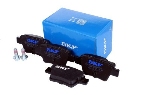 Колодки тормозные дисковые (комплект 4 шт.)) SKF VKBP 90172