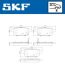 Колодки тормозные дисковые (комплект 4 шт.)) SKF VKBP 90192 A (фото 2)