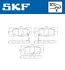 Колодки тормозные дисковые (комплект 4 шт.)) SKF VKBP 90204 A (фото 2)