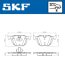 Комплект тормозных колодок, дисковый тормоз SKF VKBP 90240 (фото 1)