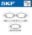 Колодки тормозные дисковые (комплект 4 шт.)) SKF VKBP 90499 A (фото 2)