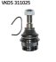 VW Шаровая опора верх.рычага T4 90- SKF VKDS 311025 (фото 1)