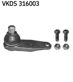 RENAULT Шаровая опора нижняя Twingo II 07- SKF VKDS 316003