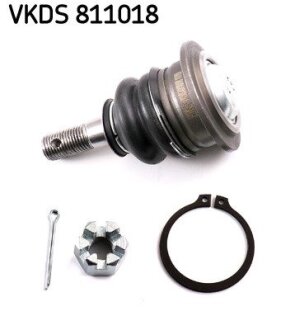 TOYOTA Шаровая опора верхн.лев./прав.Fortuner 04-,Hilux 06- SKF VKDS 811018