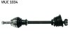 RENAULT Полуось левая EXPRESS 1.1/1.2/1.6D 0/1- SKF VKJC 1034 (фото 1)