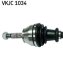 RENAULT Полуось левая EXPRESS 1.1/1.2/1.6D 0/1- SKF VKJC 1034 (фото 2)