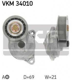 Роликовый модуль натяжителя ремня SKF VKM 34010 (фото 1)