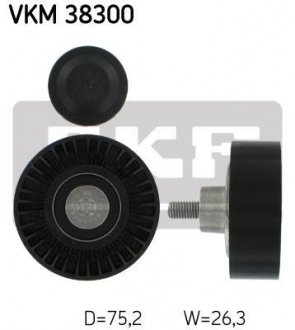 Ролик модуля натяжителя ремня SKF VKM 38300