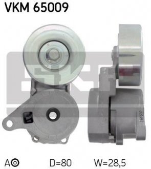 MITSUBISHI Натяжной ролик Grandis,Lancer,Outlander 2.0/2.4 02- SKF VKM 65009