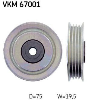 Шків привідного паса SKF VKM 67001