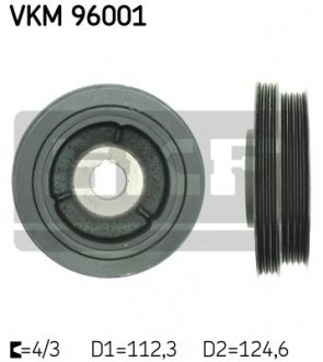 Шків привідного паса SKF VKM 96001