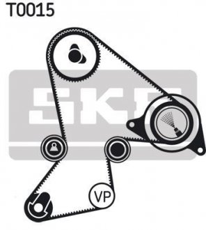 К-кт. ГРМ (ремень+ ролик) Renault 18/20/21/25 SKF VKMA 06214