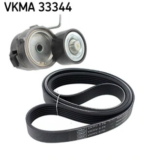 Роликовий модуль натягувача ременя (ролик, ремінь) SKF VKMA 33344