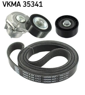 Роликовий модуль натягувача ременя (ролик, ремінь) SKF VKMA 35341